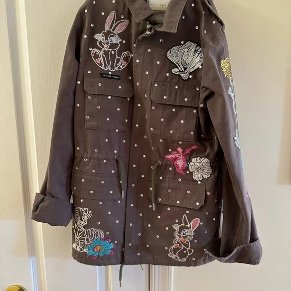PARKA CRYSTALby Philipp PLein brand new